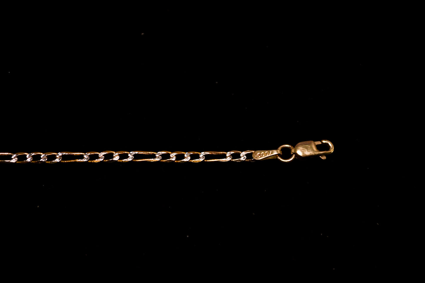 14K Baby ID Bracelet Figaro Link-B094