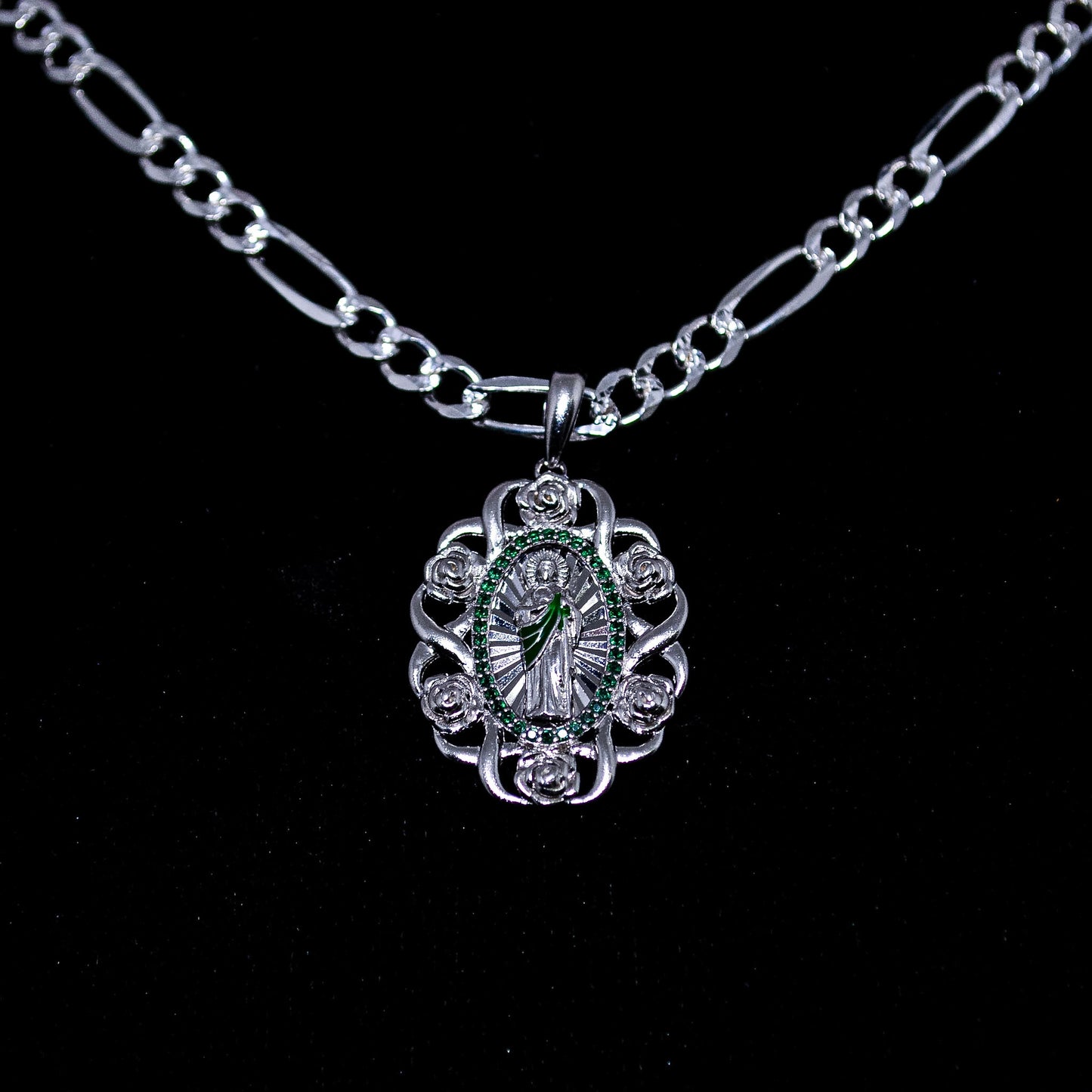 952 Silver San Judas Pendant – 3.8g | CH612